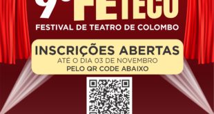 FETECO 2024: Festival de Teatro de Colombo Abre Inscrições para Artistas